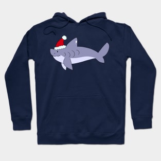 Santa Hat Shark Hoodie